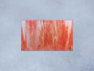 Modernes Acrylbild abstrakt in peach und Lachsfarben