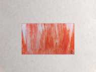 Modernes Acrylbild abstrakt in peach und Lachsfarben