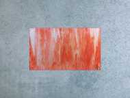 Modernes Acrylbild abstrakt in peach und Lachsfarben